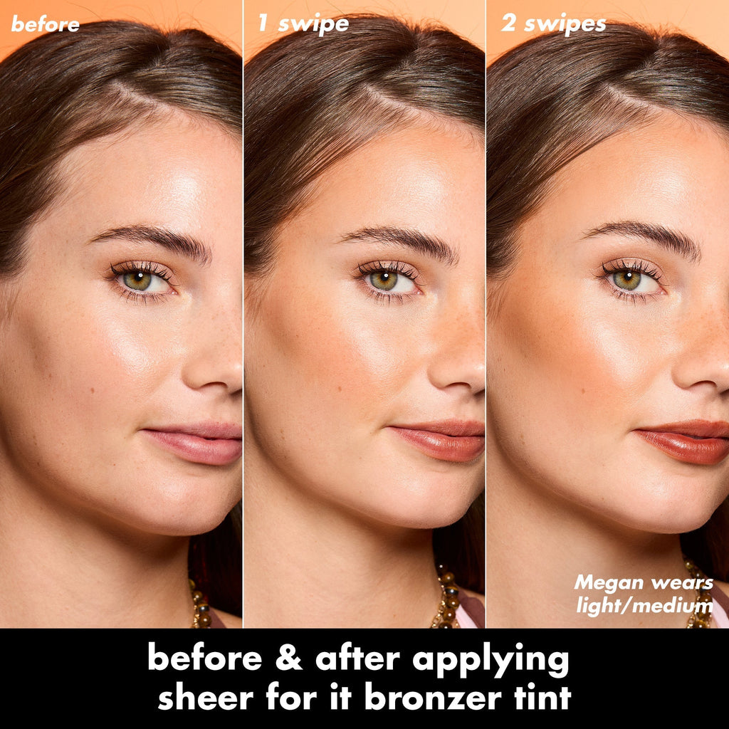 Sheer For It Bronzer Tint - Light/Medium Golden