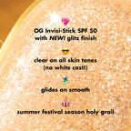 Suntouchable Invisi-Stick SPF 50 Glitz